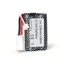 7.4V 1200mAh 15C Li-ion RC battery pack checkered wrap 2S 18500 with 8 connectors
