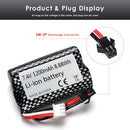 8 connector types for checkered RC battery JST EL-2P Tamiya SM-2P 3P 4P 5P