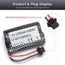 8 connector types for checkered RC battery JST EL-2P Tamiya SM-2P 3P 4P 5P