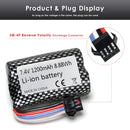8 connector types for checkered RC battery JST EL-2P Tamiya SM-2P 3P 4P 5P