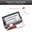 8 connector types for checkered RC battery JST EL-2P Tamiya SM-2P 3P 4P 5P