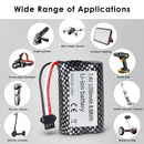 7.4V checkered battery for RC cars trucks and planes