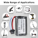 7.4V checkered battery for RC cars trucks and planes
