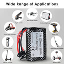 7.4V checkered battery for RC cars trucks and planes