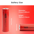 Reliable dimension specifications for DMEGC 21700 battery