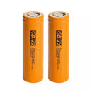 DMEGC 2-pack 40A 4000mAh high-current flat top batteries for flashlights