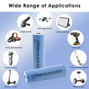 DMEGC INR18650-25P 2500mAh battery applied in robot vacuums, drones, e-bikes, solar lights, and DIY battery pack projects for reliable high-drain power.