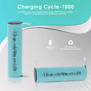 High-rate performance chart for EVE 10C battery with nickel tabs