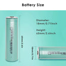 Universal dimension specifications for EVE flat top battery