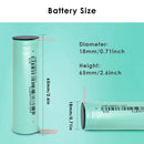 Universal dimension specifications for EVE flat top battery
