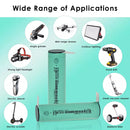EVE INR18650-33V 3300mAh battery applied in flashlights, power banks, solar garden lights, mini fans, and DIY battery pack projects for reliable high-drain power.