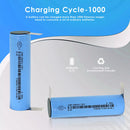 Solar and flashlight application performance chart for EVE 3500mAh battery
