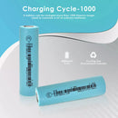 High power 20A performance chart for EVE 2000mAh button top battery