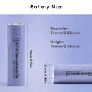 Dimension specifications for EVE extreme power batteries