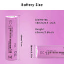 Premium dimension specifications for EVE button top battery