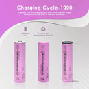 EVE 30P 18650 Battery 3.7V 3000mAh 30A - Flat Top / Button Top / Nickel Tab for Power Tools, Flashlights (INR18650-30P)