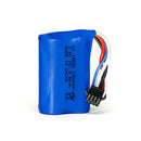 7.4V 1200mAh 15C Li-ion RC battery pack 2S 18500 18A high drain for cars planes boats