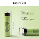 Exact dimension specifications for Panasonic button top battery