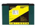 LiitoKala 12.8V 40Ah LiFePO4 Battery Pack - 512Wh Deep Cycle Solar Storage Battery for UPS, Inverter, RV & Off-Grid Systems