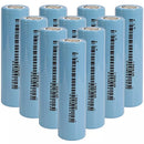 Ampace JP30 18650 3000mAh 12C 36A high rate flat top lithium battery 10-pack