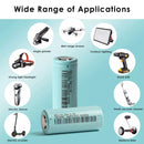 DIY portable fan powered by BAK 26650HC 4500mAh battery