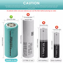 BAK 26650HC2E single cell packaging in plastic protective case
