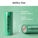 BAK 26650PC cells assembled into a 4S 12V high-rate starter battery pack