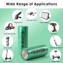 BAK 26650PC cells being spot-welded into a large 48V power tool battery