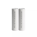Two BAK N21700CG-50D 21700 full-tab 5000mAh 50A high-drain Li-ion batteries front view