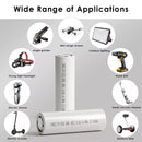 Person installing BAK 21700 battery pack as replacement in a cordless stick vacuum cleaner