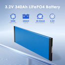 BYD 340Ah thin battery cell saving space in a shallow cabinet.