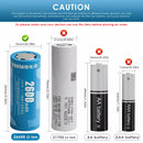 Delipow 26650 flat top Li-ion battery safety features – overcharge, over-discharge, short circuit, overcurrent, temperature protection