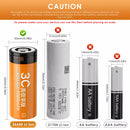 Delipow 26650 LiFePO4 battery ultra-large capacity safety features – inherently safe chemistry, built-in PCM, 2000+ cycles, UL/CE/UN38.3 certified