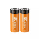 Delipow 2 pack 26650 4000mAh 3.2V flat top LiFePO4 rechargeable batteries, ultra-large capacity, for flashlights and headlamps
