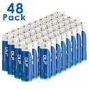 Delipow 48‑pack AA 1300mAh NiMH rechargeable solar batteries for garden landscaping, string lights, pathway lights