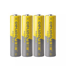 Delipow 4-pack AA 1500mAh 1.2V NiMH high-capacity rechargeable batteries, pre-charged, low self-discharge, for household and office devices