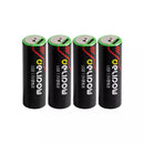 Delipow 8-pack AA 3404mWh 1.5V USB-C lithium rechargeable batteries, fast charging, for VR/gaming controllers, wireless mice/keyboards, remotes