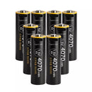Delipow 8-pack AA 4070mWh 1.5V USB-C lithium rechargeable batteries, ultra-high capacity, for Blink camera, VR/Xbox controller, flashlight, toys