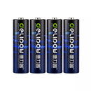 Delipow AA 3300mAh NiMH rechargeable batteries, pre‑charged, 1200 recharge cycles, ideal for solar lights and home devices