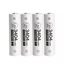 Delipow AA 3404mWh 1.5V high power lithium rechargeable batteries, Li-ion, 1500+ cycles