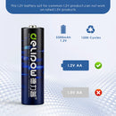 Delipow AA battery positive terminal – flat top design for secure charger contact