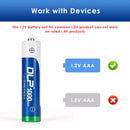 Delipow AAA rechargeable battery safety features – leak-resistant construction, overcharge protection, pressure relief vent, temperature resistance
