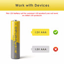 Delipow AAA NiMH battery safety features – leak-proof construction, overcharge protection, pressure relief vent, ROHS/CE certified