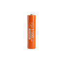 Delipow AAA 1100mWh 1.5V high capacity lithium rechargeable batteries, 1500+ cycles, constant output, triple A batteries