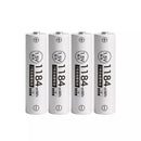 Delipow AAA 1184mWh 1.5V constant output lithium rechargeable batteries, 1500 cycles, long lasting