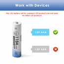 Delipow AAA lithium battery built‑in protection – overcharge, over‑discharge, short circuit, overcurrent, temperature control