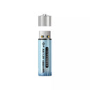 Delipow rechargeable lithium AA batteries, 1.5V constant output, 1500+ cycles, fast charging, built-in smart protection, for doorbells, keyboards, smart door locks