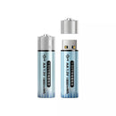 Delipow rechargeable lithium AA batteries, 1.5V constant output, 1500+ cycles, fast charging, built-in smart protection, for doorbells, keyboards, smart door locks