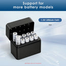 Delipow smart charger compatible exclusively with 1.5V lithium AA rechargeable batteries – not for NiMH or NiCD
