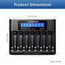 Delipow universal charger safety features – overcharge, short circuit, reverse polarity, overcurrent, overheat protection